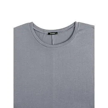 ZANZEA Women's Off-Shoulder Batwing Sleeve Blouse Casual Loose Oversized Baggy T-Shirt Sweater Pullover Top