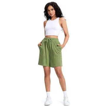 Comfortable Women’s Fashion Shorts with Pockets