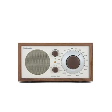 Tivoli Audio model One Am/ fm Table Radio, Classic/ Walnut, 2.4 Lb