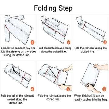 Reusable Adults Rain Ponchos, 2 Pcs EVA Portable Raincoats for Women Men with Hood for Disney Outdoor (2Pcs-white)