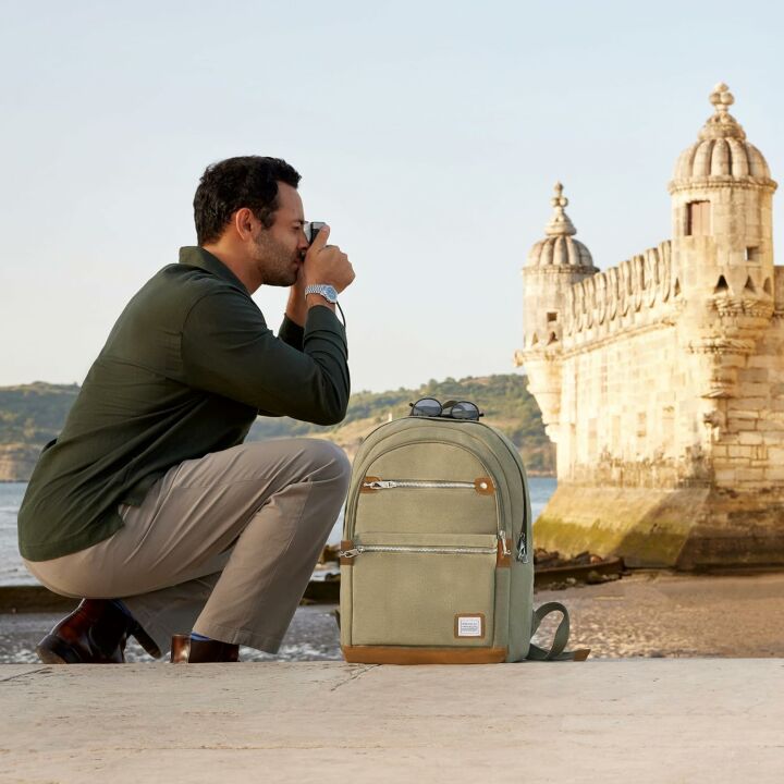 Travelon Heritage Anti-Theft Backpack for Secure Travel