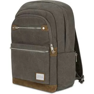 Travelon Heritage Anti-Theft Backpack for Secure Travel