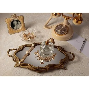 Anne Klein Gold-Tone Crystal Charm Bracelet Watch