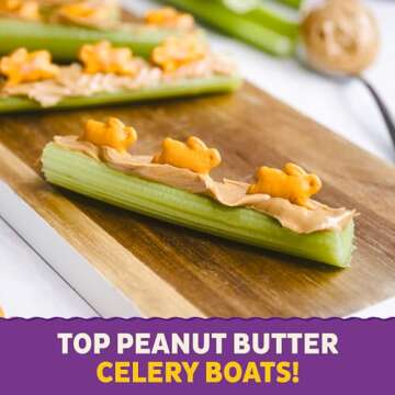 Annie's Organic Cheddar Bunnies Crackers, 7.5 oz Delicious Snack