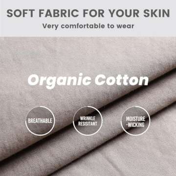 Maamgic Men's Classic Cotton Casual Shorts - Comfortable & Stylish