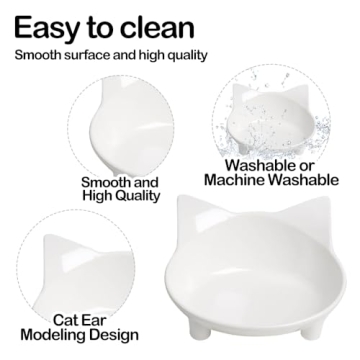 Skrtuan Cat Bowls - Stylish Non-Slip Feeding Bowls