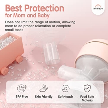 Electric Breast Pump Portable with 4 Modes & 9 Levels