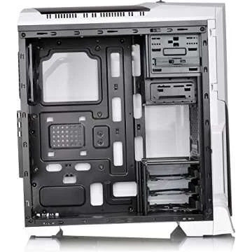 Thermaltake Versa N21 Snow Edition Translucent Window Panel SPCC ATX Mid Tower Computer Chassis CA-1D9-00M6WN-00