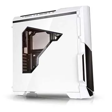Thermaltake Versa N21 Snow Edition Translucent Window Panel SPCC ATX Mid Tower Computer Chassis CA-1D9-00M6WN-00