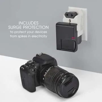 Conair Universal Travel Adapter with USB for Worldwide Use