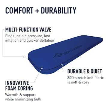 Sea to Summit Comfort Deluxe Self-Inflating Foam Mattress