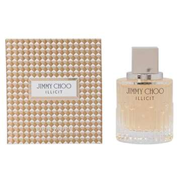 JIMMY CHOO Illicit Eau de Parfum - Long Lasting Fragrance with notes of Ginger, Rose & Honey - Spicy & Sweet - 2.0 fl. oz.