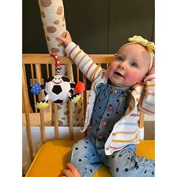 Little Sport Star Soccer for Babies | Suitable from Birth to 2 Years Old | Great First Soccer Ball | Inspire and Play | Extra Sensory Features for Babies and Infants | Part of The Collection