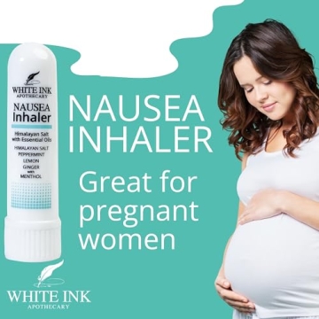 Natural Nausea Relief Inhaler Peppermint Ginger Lemon