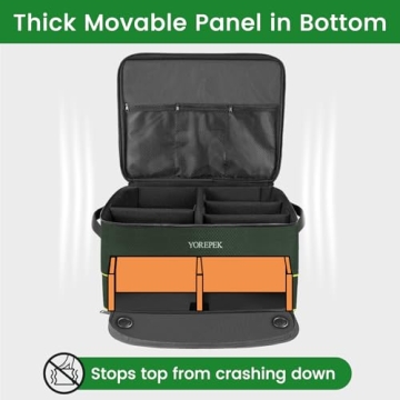 YOREPEK Golf Trunk Organizer with Separate Shoe Compartment