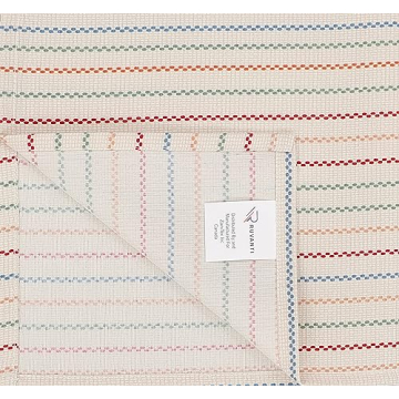 RUVANTI Cloth Napkins Set of 12 for Elegant Dining Experiences