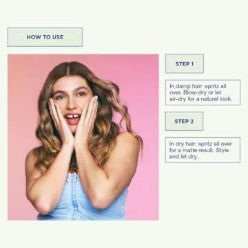 Maria Nila Salty Mist for Beachy Waves | Vegan & Sulfate-Free