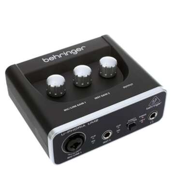 Behringer U-Phoria UM2 USB Audio Interface