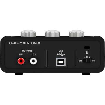 Behringer U-Phoria UM2 USB Audio Interface