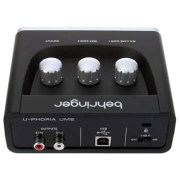 Behringer U-Phoria UM2 USB Audio Interface