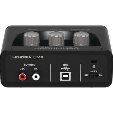 Behringer U-Phoria UM2 USB Audio Interface