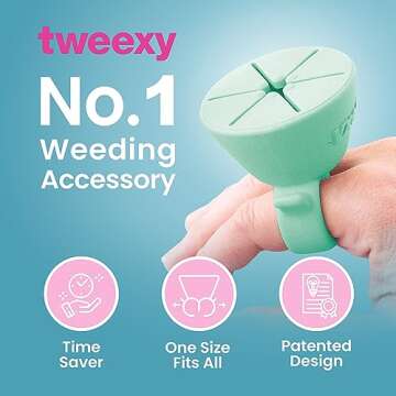 tweexy Craft Vinyl Weeding Scrap Collector Ring | Weeding Tools for Vinyl Heat Transfer, HTV Crafting & Adhesive Paper Sheets Holder | Portable Heat Press Accessories and Supplies (Mint)