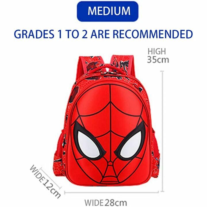 Stylish 3D Comic Toddler School Backpack for Kids