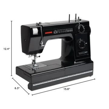 Janome HD1000BE All Metal Body Sewing Machine for Crafts
