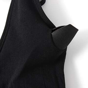 INIBUD Halter Bra for Women Longline Sports Bra Wireless Seamless Padded Backless Bralette with Adjustable Strap(L)