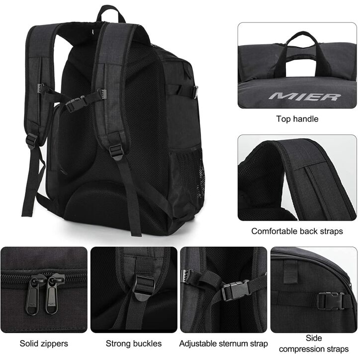 MIER 40L Sports Backpack with Laptop Compartment