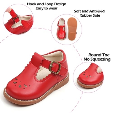 Stylish Mary Jane Toddler Shoes for Girls