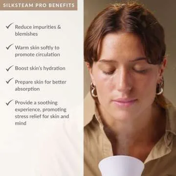 PMD Beauty SilkSteam Pro Facial Steamer - Spa-Grade Hydration