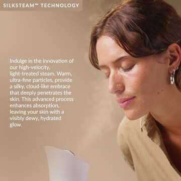 PMD Beauty SilkSteam Pro Home Facial Steamer - Adjustable Nozzle