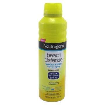 Neutrogena Beach Defense Water-Resistant Sunscreen Body Spray with Broad Spectrum SPF 30, PABA-Free,...