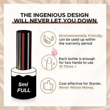 MEFA Gel Nail Polish Set 6 Colors Nude Gel Polish White Neutral Brown Ivory Pearl Skin Tone Soak-Off Gel Kit All Seasons Nail Art Manicure Kit Decoration Kit DIY Home Gifts For Girls/Women