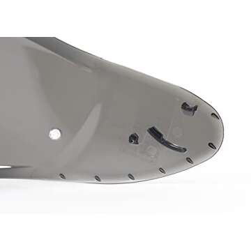 The Helmet Shop RF-1400 Visor - CWR-F2 NXR 2 Z8 Pinlock Ready RF 1400 Visor Made from Shatter & Scratch Resistant Polycarbonate, Blocks 99% UVA/UVB, Fits Like OEM (Chrome Silver Mirror)