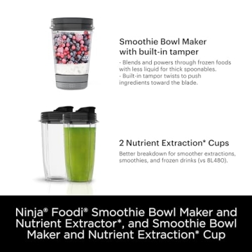 Ninja Smoothie Maker & Nutrient Extractor 1200W