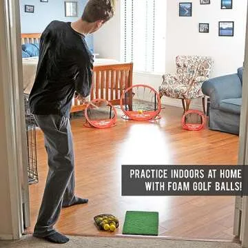 GoSports Chipster 3-Piece Golf Chipping Practice Set