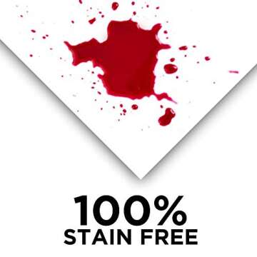 NARA Alcohol Ink Paper | White | 12 inches x 12 inches (12”x12”) | 330 microns/250 GSM | Medium+ Paper | 10 Sheets | Paper for Alcohol Ink Art Painting | 100% Stain-Free