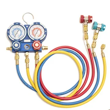 Kozyvacu TA450 1-Stage Vacuum Pump and Manifold Gauge Kit