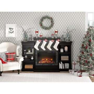 Ameriwood Lamont Electric Fireplace: Stylish & Efficient Heating