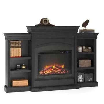 Ameriwood Lamont Electric Fireplace: Stylish & Efficient Heating