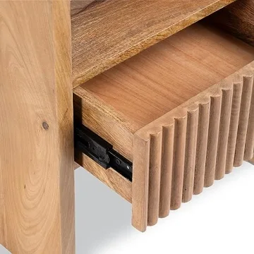 POLY & BARK Leeds Nightstand - Eco-Friendly & Stylish