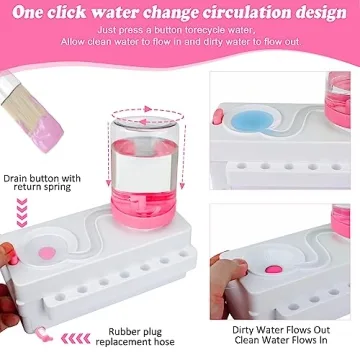 Paint Brush Cleaner for Easy Water Color Painting