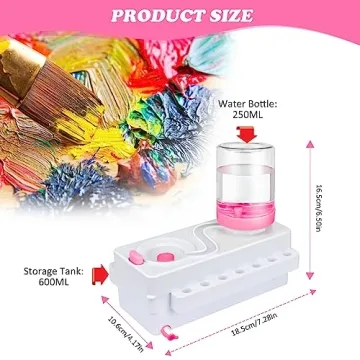 Paint Brush Cleaner for Easy Water Color Painting