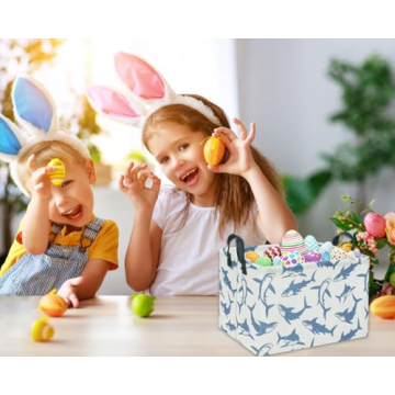 Cute Baby Shark Storage Basket for Kids Toys & Books | TIBAOLOVER