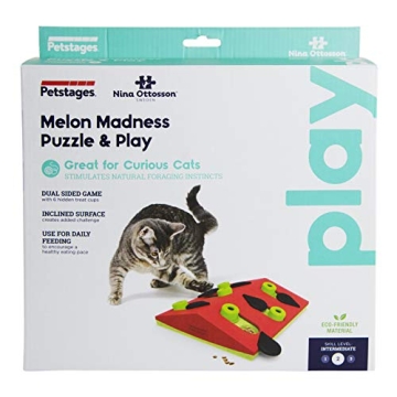 Catstages Melon Madness Puzzle Feeder for Cats