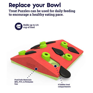 Catstages Melon Madness Puzzle Feeder for Cats