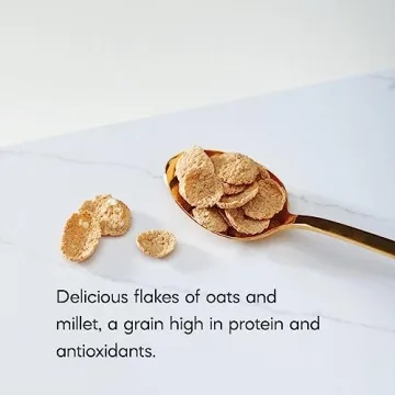 Nature's Path Organic Millet Rice Flakes Cereal Pack of 6