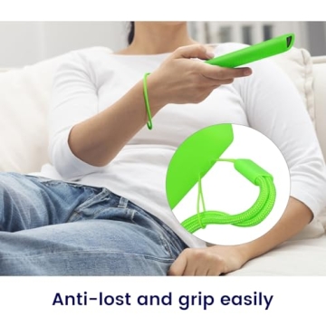 2-Pack Glow Green + Blue Remote Covers for Fire TV Remotes